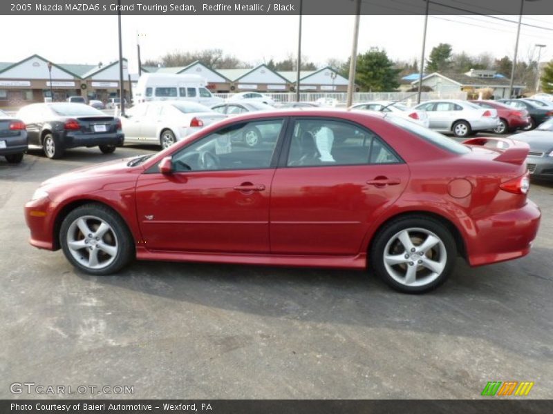 Redfire Metallic / Black 2005 Mazda MAZDA6 s Grand Touring Sedan