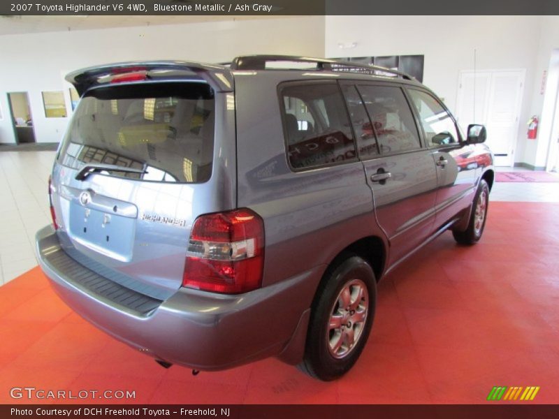Bluestone Metallic / Ash Gray 2007 Toyota Highlander V6 4WD