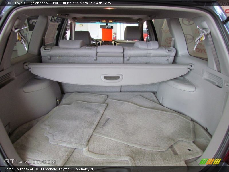 Bluestone Metallic / Ash Gray 2007 Toyota Highlander V6 4WD