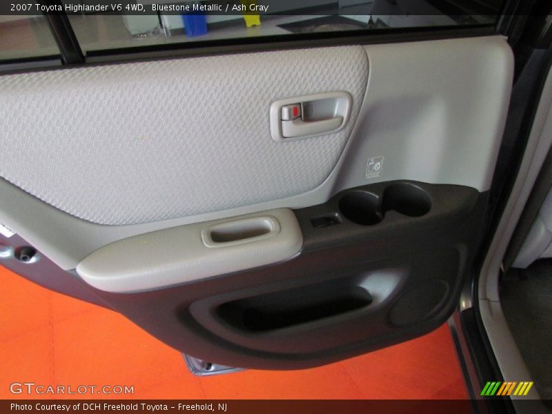 Bluestone Metallic / Ash Gray 2007 Toyota Highlander V6 4WD