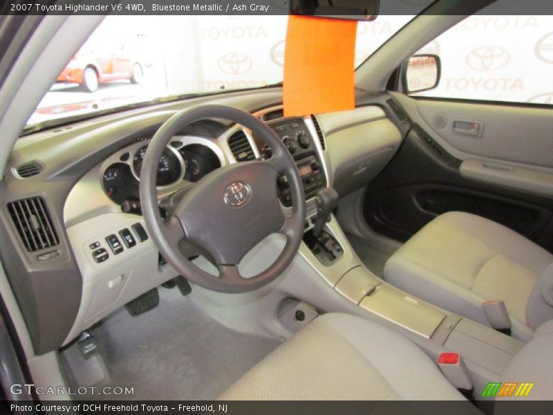 Bluestone Metallic / Ash Gray 2007 Toyota Highlander V6 4WD