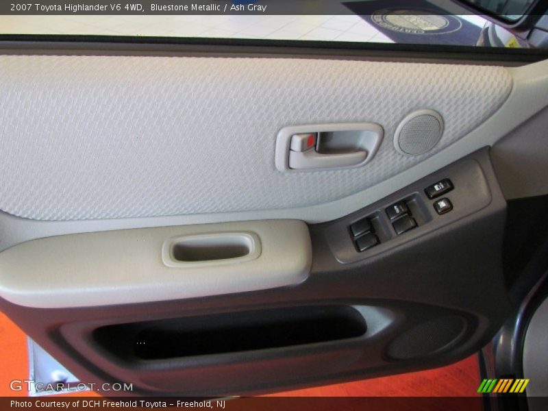 Bluestone Metallic / Ash Gray 2007 Toyota Highlander V6 4WD