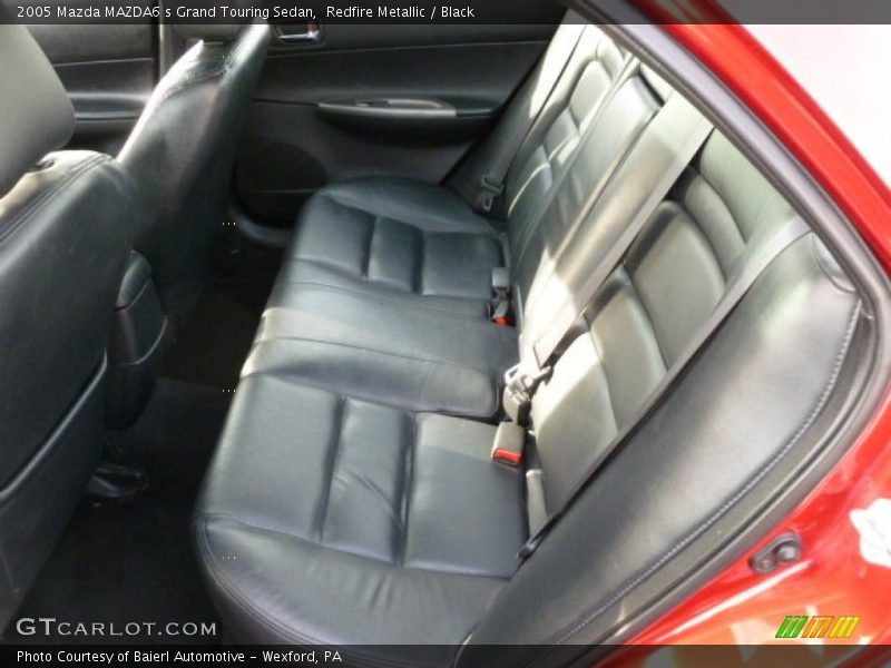 Redfire Metallic / Black 2005 Mazda MAZDA6 s Grand Touring Sedan