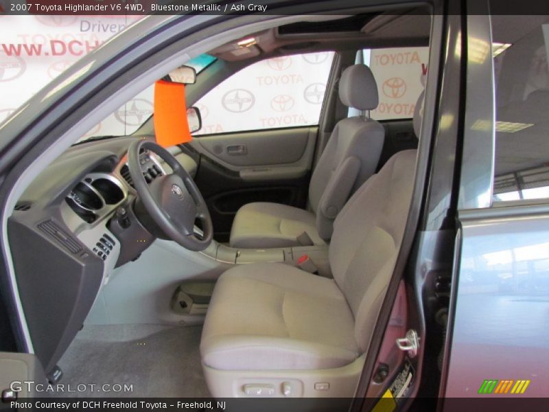 Bluestone Metallic / Ash Gray 2007 Toyota Highlander V6 4WD