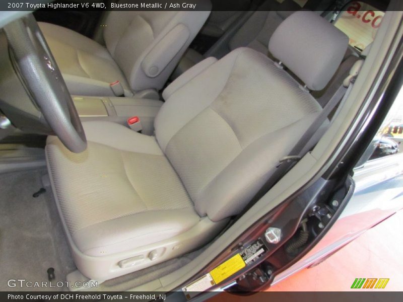 Bluestone Metallic / Ash Gray 2007 Toyota Highlander V6 4WD