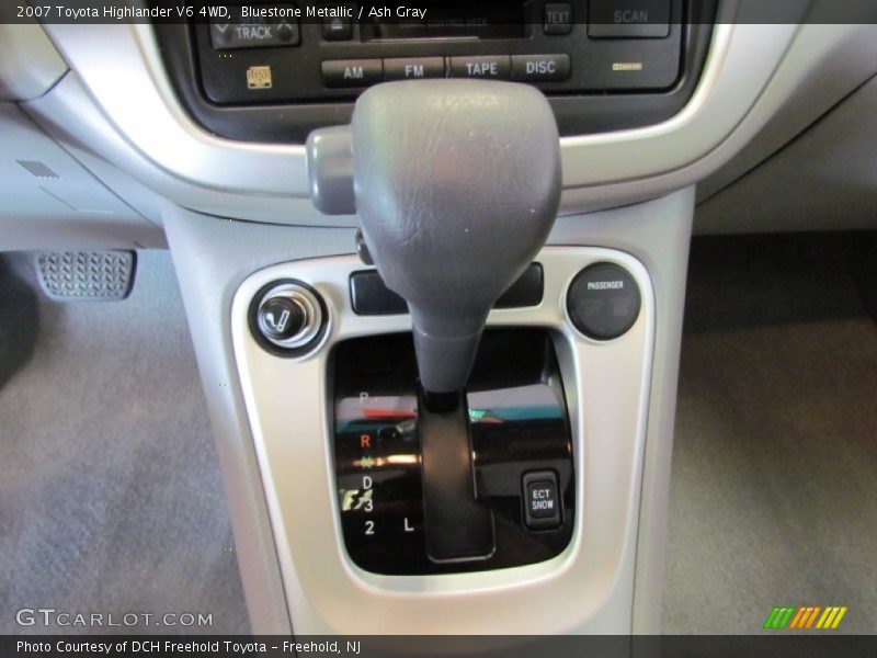 Bluestone Metallic / Ash Gray 2007 Toyota Highlander V6 4WD