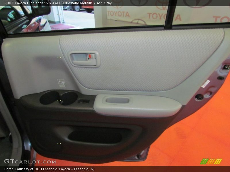 Bluestone Metallic / Ash Gray 2007 Toyota Highlander V6 4WD
