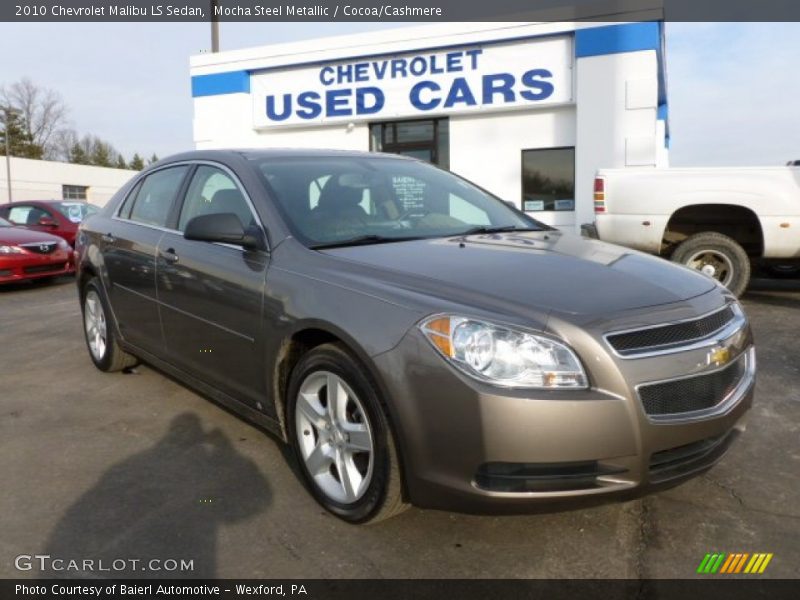 Mocha Steel Metallic / Cocoa/Cashmere 2010 Chevrolet Malibu LS Sedan