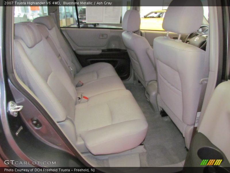 Bluestone Metallic / Ash Gray 2007 Toyota Highlander V6 4WD
