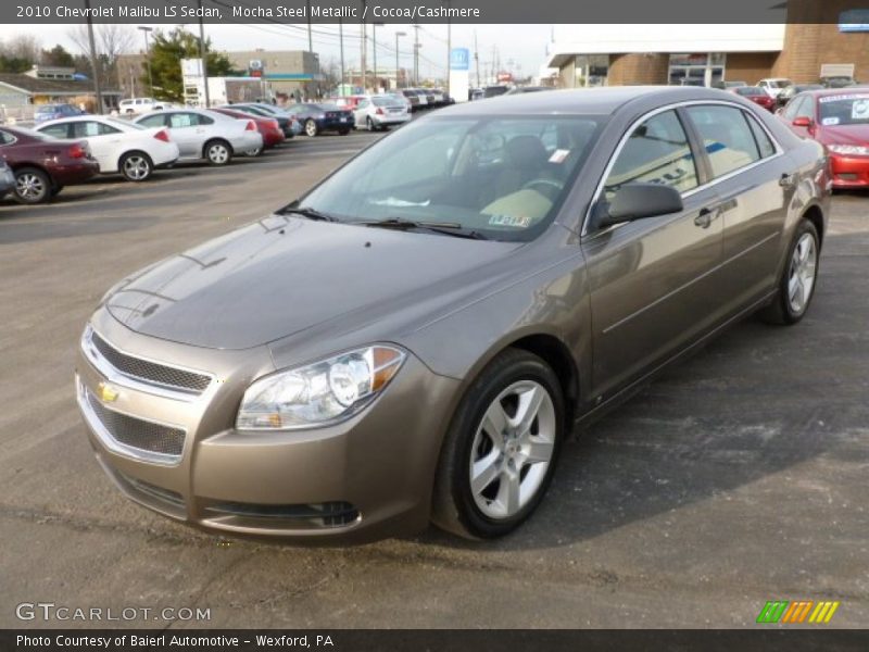 Mocha Steel Metallic / Cocoa/Cashmere 2010 Chevrolet Malibu LS Sedan
