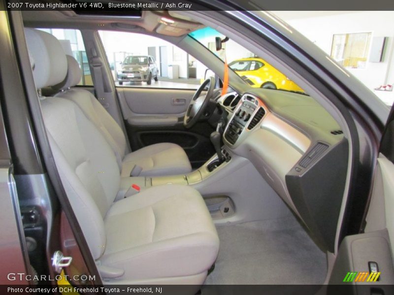 Bluestone Metallic / Ash Gray 2007 Toyota Highlander V6 4WD
