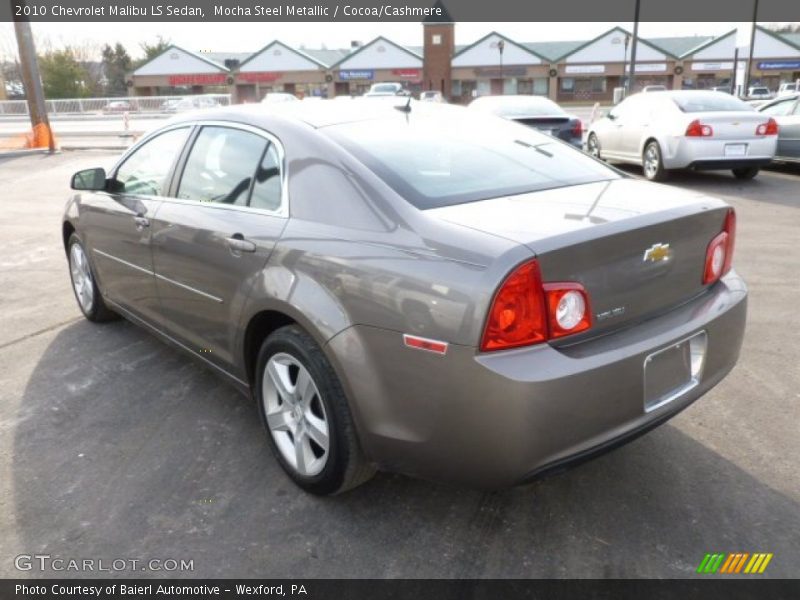 Mocha Steel Metallic / Cocoa/Cashmere 2010 Chevrolet Malibu LS Sedan