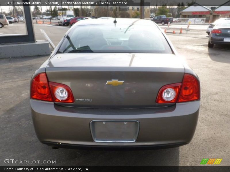 Mocha Steel Metallic / Cocoa/Cashmere 2010 Chevrolet Malibu LS Sedan