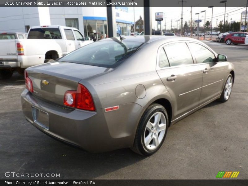 Mocha Steel Metallic / Cocoa/Cashmere 2010 Chevrolet Malibu LS Sedan