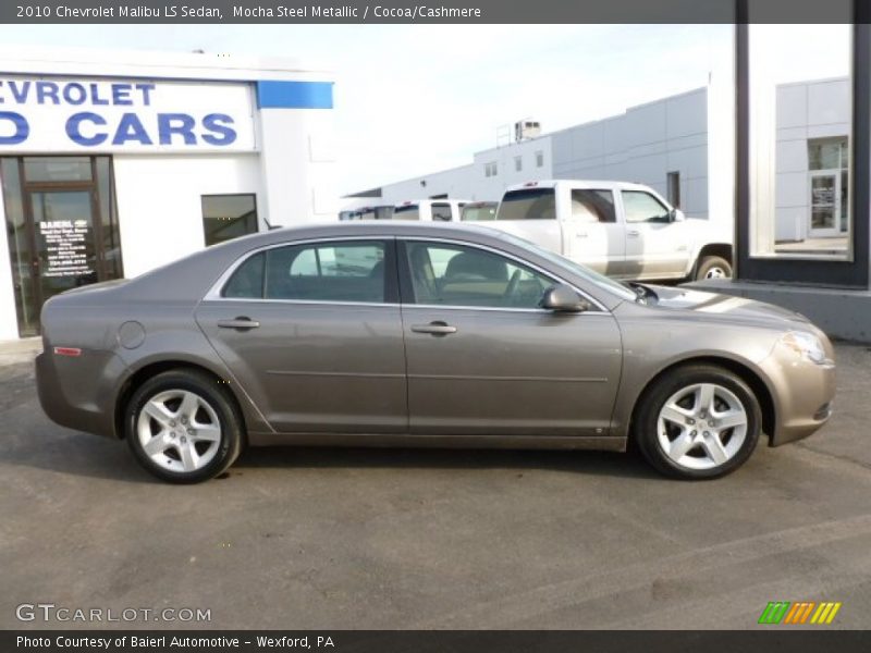 Mocha Steel Metallic / Cocoa/Cashmere 2010 Chevrolet Malibu LS Sedan