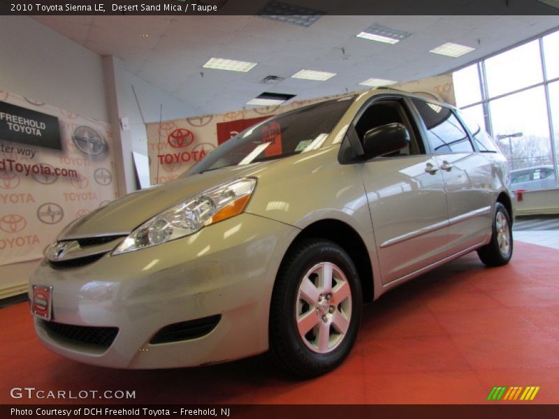 Desert Sand Mica / Taupe 2010 Toyota Sienna LE