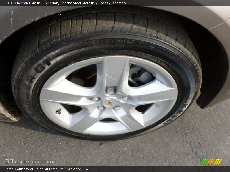 Mocha Steel Metallic / Cocoa/Cashmere 2010 Chevrolet Malibu LS Sedan