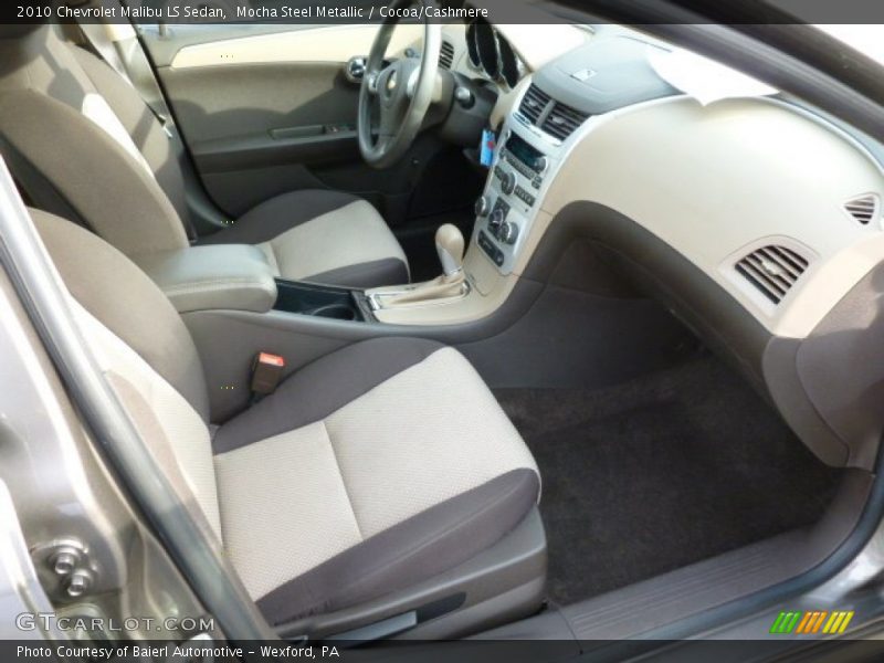 Mocha Steel Metallic / Cocoa/Cashmere 2010 Chevrolet Malibu LS Sedan