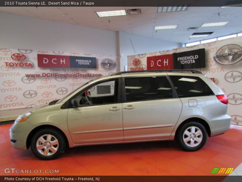 Desert Sand Mica / Taupe 2010 Toyota Sienna LE