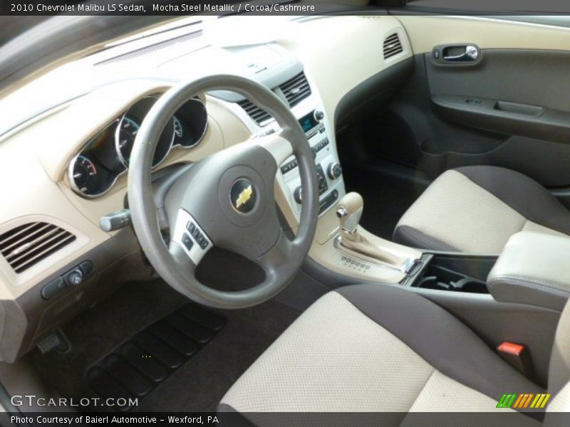 Mocha Steel Metallic / Cocoa/Cashmere 2010 Chevrolet Malibu LS Sedan
