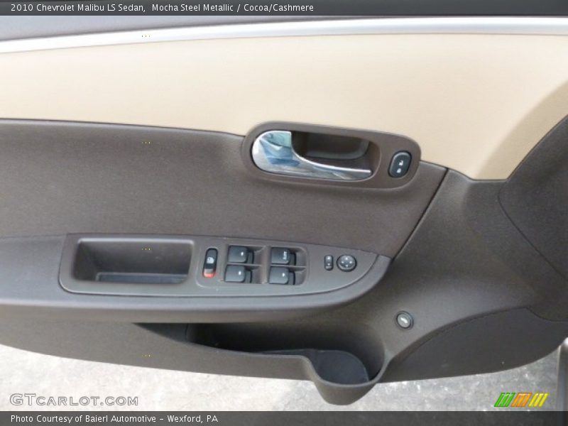 Mocha Steel Metallic / Cocoa/Cashmere 2010 Chevrolet Malibu LS Sedan