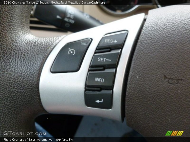 Mocha Steel Metallic / Cocoa/Cashmere 2010 Chevrolet Malibu LS Sedan