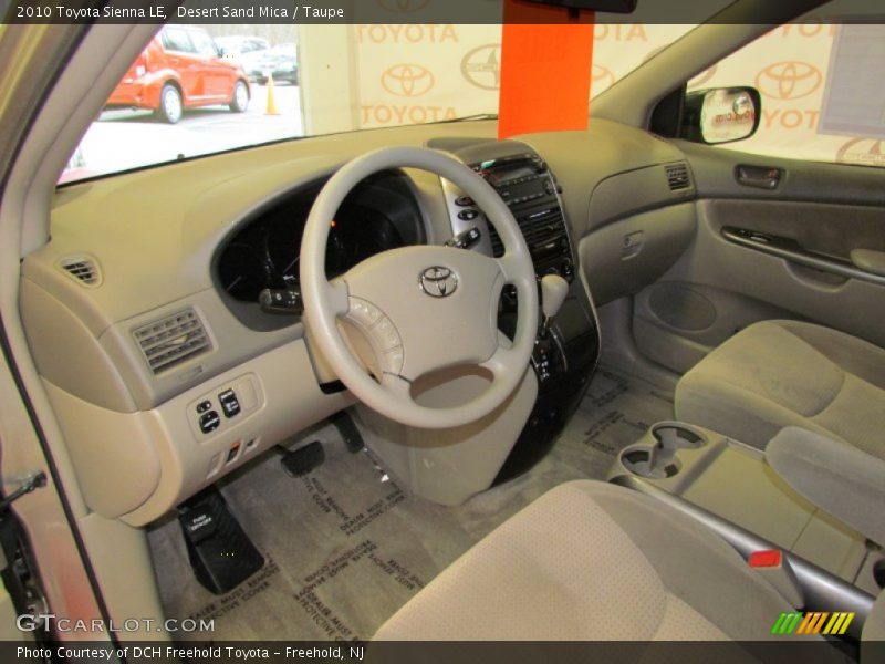 Desert Sand Mica / Taupe 2010 Toyota Sienna LE