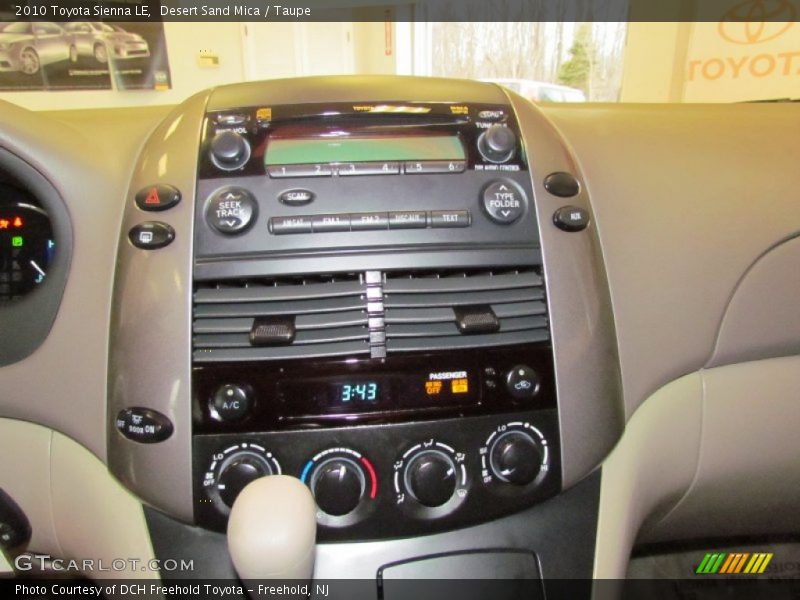 Desert Sand Mica / Taupe 2010 Toyota Sienna LE
