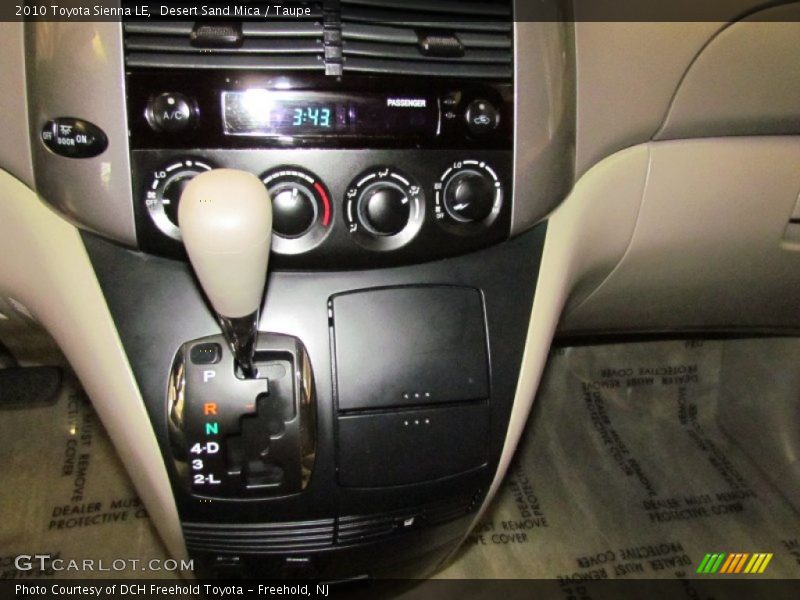 Desert Sand Mica / Taupe 2010 Toyota Sienna LE