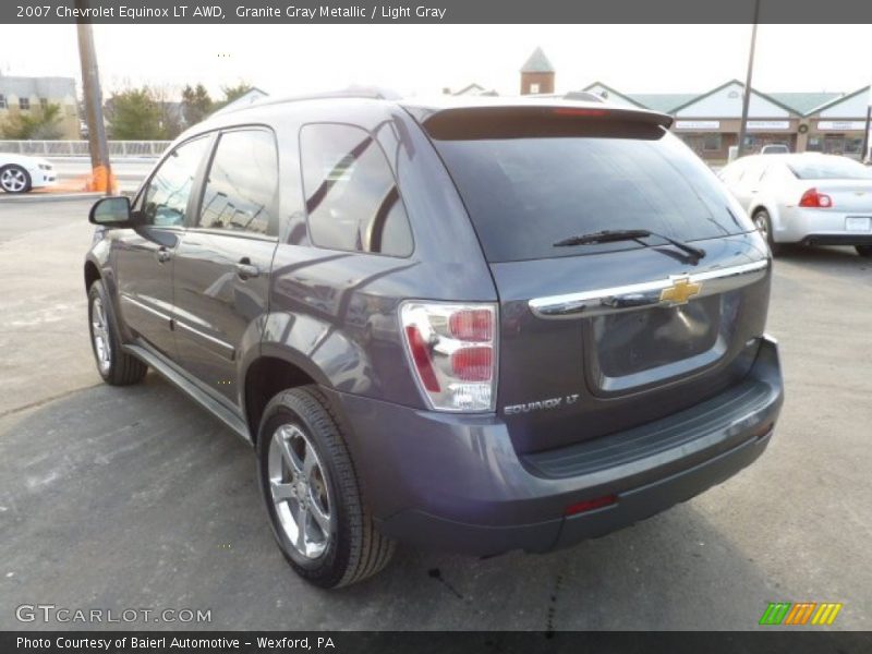 Granite Gray Metallic / Light Gray 2007 Chevrolet Equinox LT AWD
