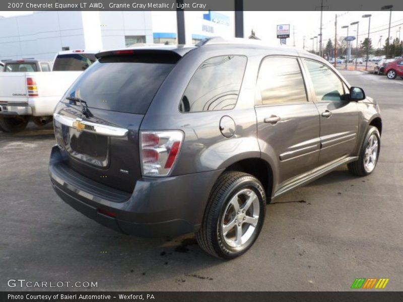 Granite Gray Metallic / Light Gray 2007 Chevrolet Equinox LT AWD