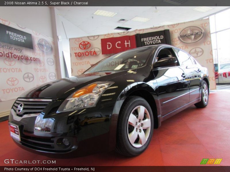 Super Black / Charcoal 2008 Nissan Altima 2.5 S