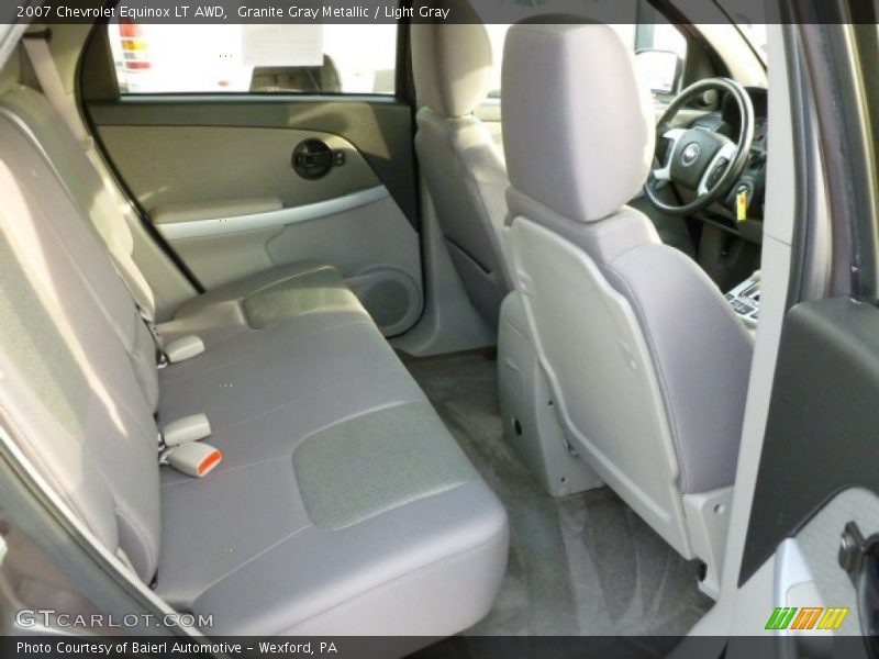 Granite Gray Metallic / Light Gray 2007 Chevrolet Equinox LT AWD