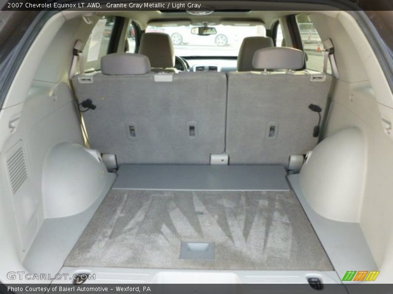 Granite Gray Metallic / Light Gray 2007 Chevrolet Equinox LT AWD