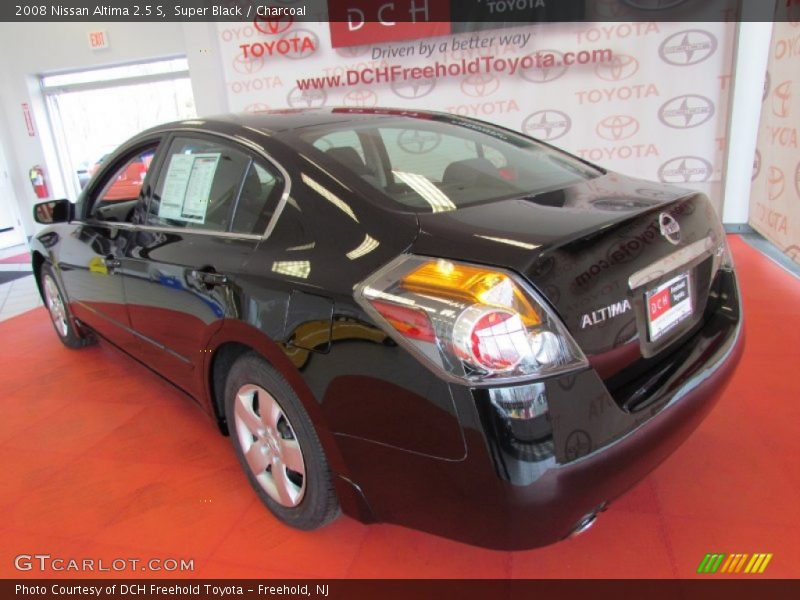 Super Black / Charcoal 2008 Nissan Altima 2.5 S