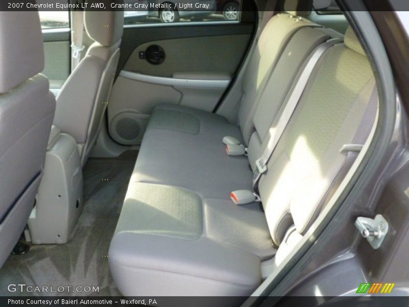 Granite Gray Metallic / Light Gray 2007 Chevrolet Equinox LT AWD
