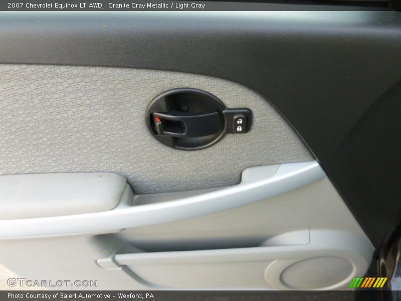 Granite Gray Metallic / Light Gray 2007 Chevrolet Equinox LT AWD