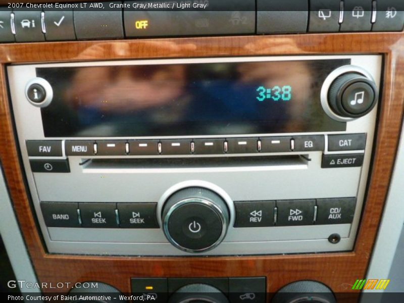 Granite Gray Metallic / Light Gray 2007 Chevrolet Equinox LT AWD