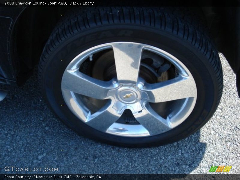 Black / Ebony 2008 Chevrolet Equinox Sport AWD