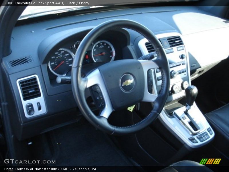 Black / Ebony 2008 Chevrolet Equinox Sport AWD