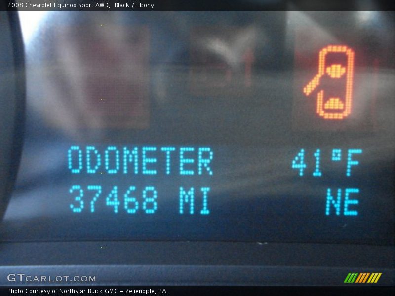 Black / Ebony 2008 Chevrolet Equinox Sport AWD