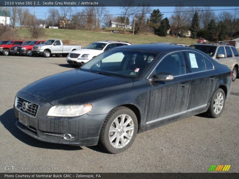 Seville Grey Metallic / Anthracite 2010 Volvo S80 3.2