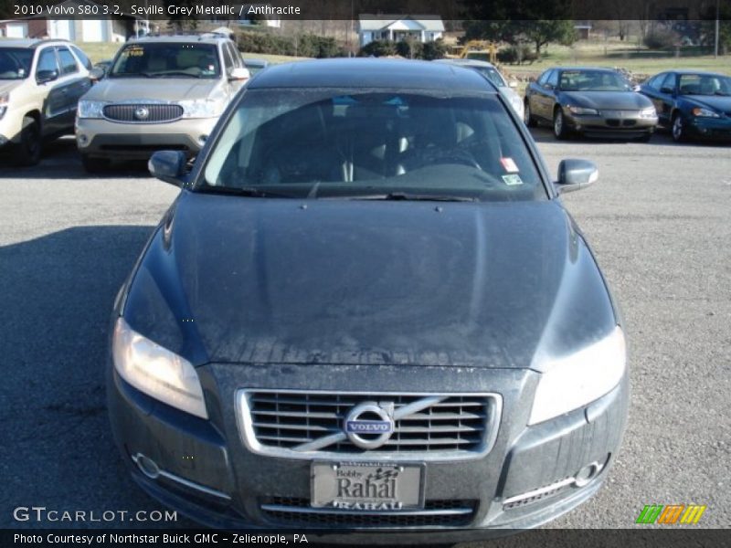Seville Grey Metallic / Anthracite 2010 Volvo S80 3.2