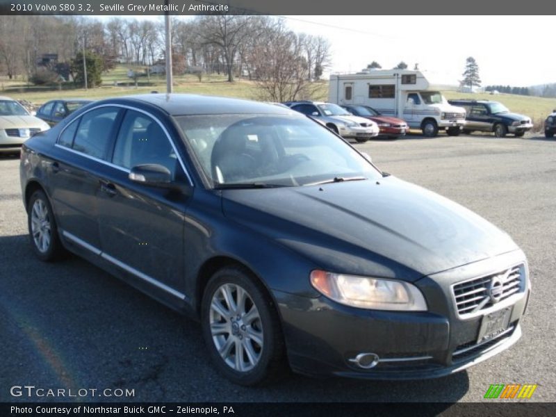 Seville Grey Metallic / Anthracite 2010 Volvo S80 3.2