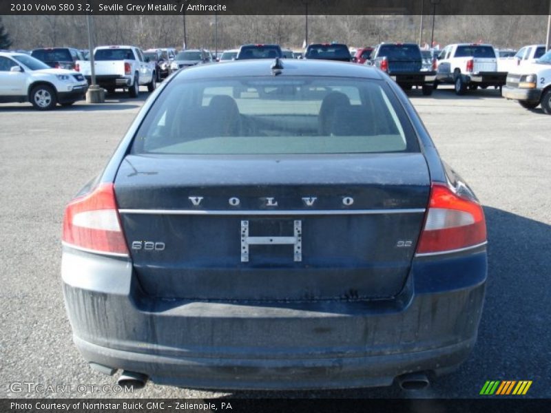 Seville Grey Metallic / Anthracite 2010 Volvo S80 3.2