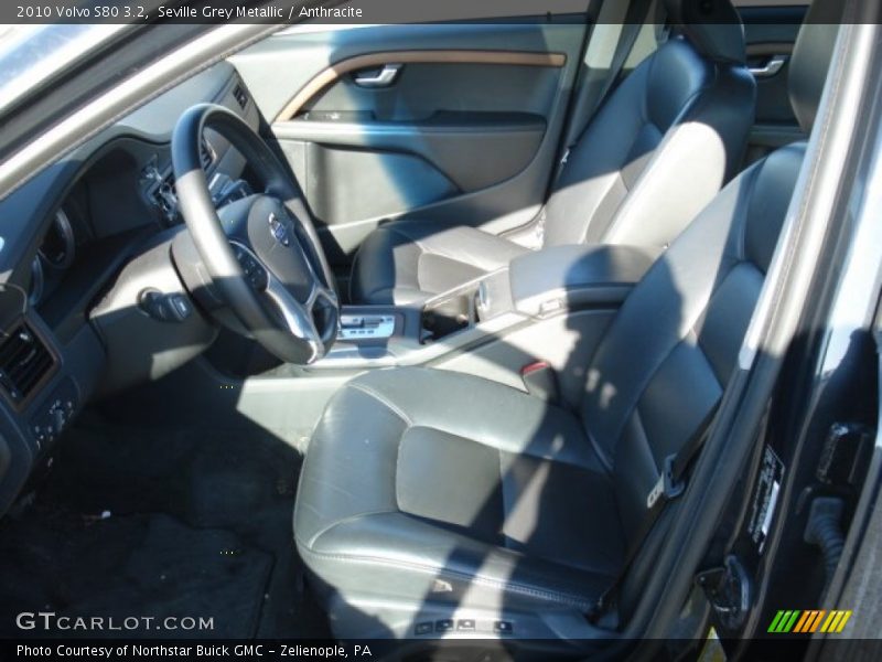 Seville Grey Metallic / Anthracite 2010 Volvo S80 3.2