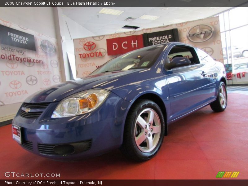 Blue Flash Metallic / Ebony 2008 Chevrolet Cobalt LT Coupe