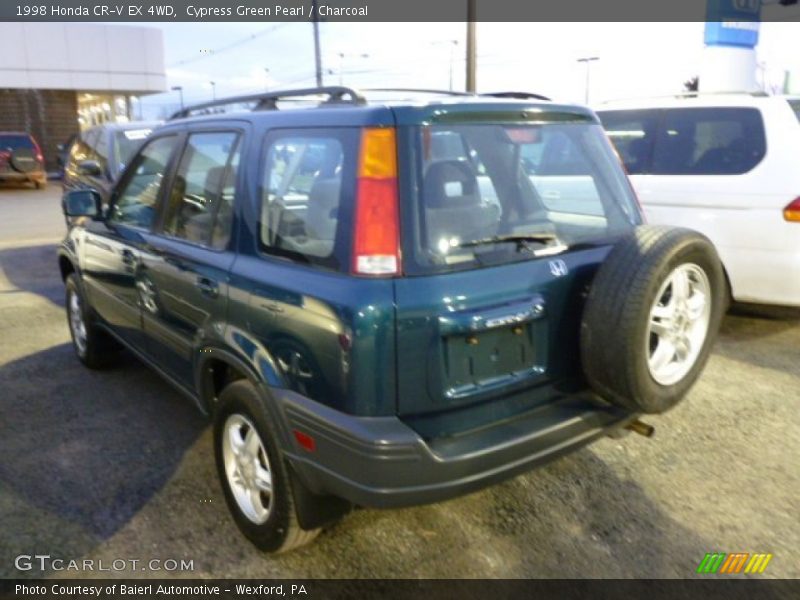 Cypress Green Pearl / Charcoal 1998 Honda CR-V EX 4WD