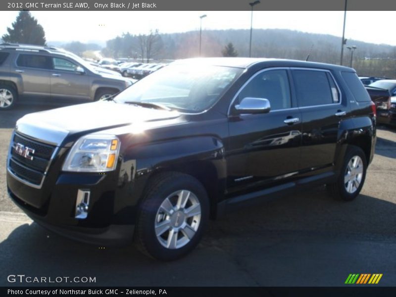 Onyx Black / Jet Black 2012 GMC Terrain SLE AWD