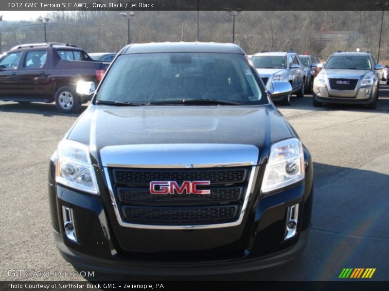 Onyx Black / Jet Black 2012 GMC Terrain SLE AWD